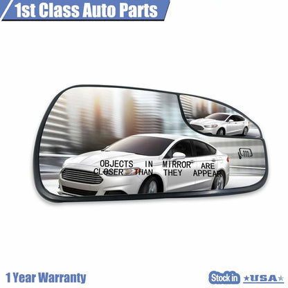Right Side Power Heated Mirror Glass for Ford Fusion (2013–2020) DS7Z17K707B