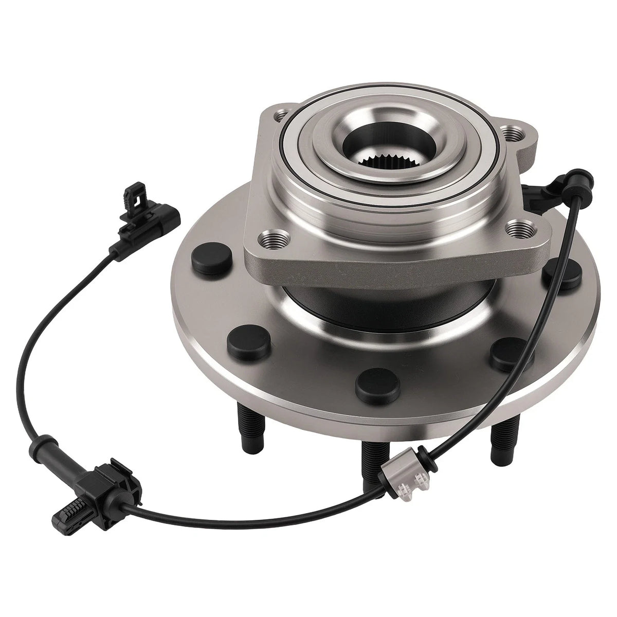 Set of 2 Front Wheel Hub Bearings for Chevy Silverado GMC Sierra HD (2011–2019)