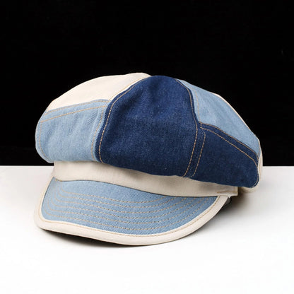 Women's Retro Peaked Ivy Newsboy Cap for Various Styles