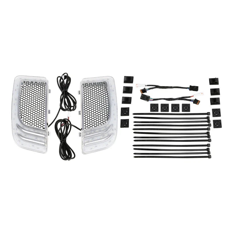 Fairing Lower Grilles LED Turn Signals for Harley Street Road Glide (2014–2023)