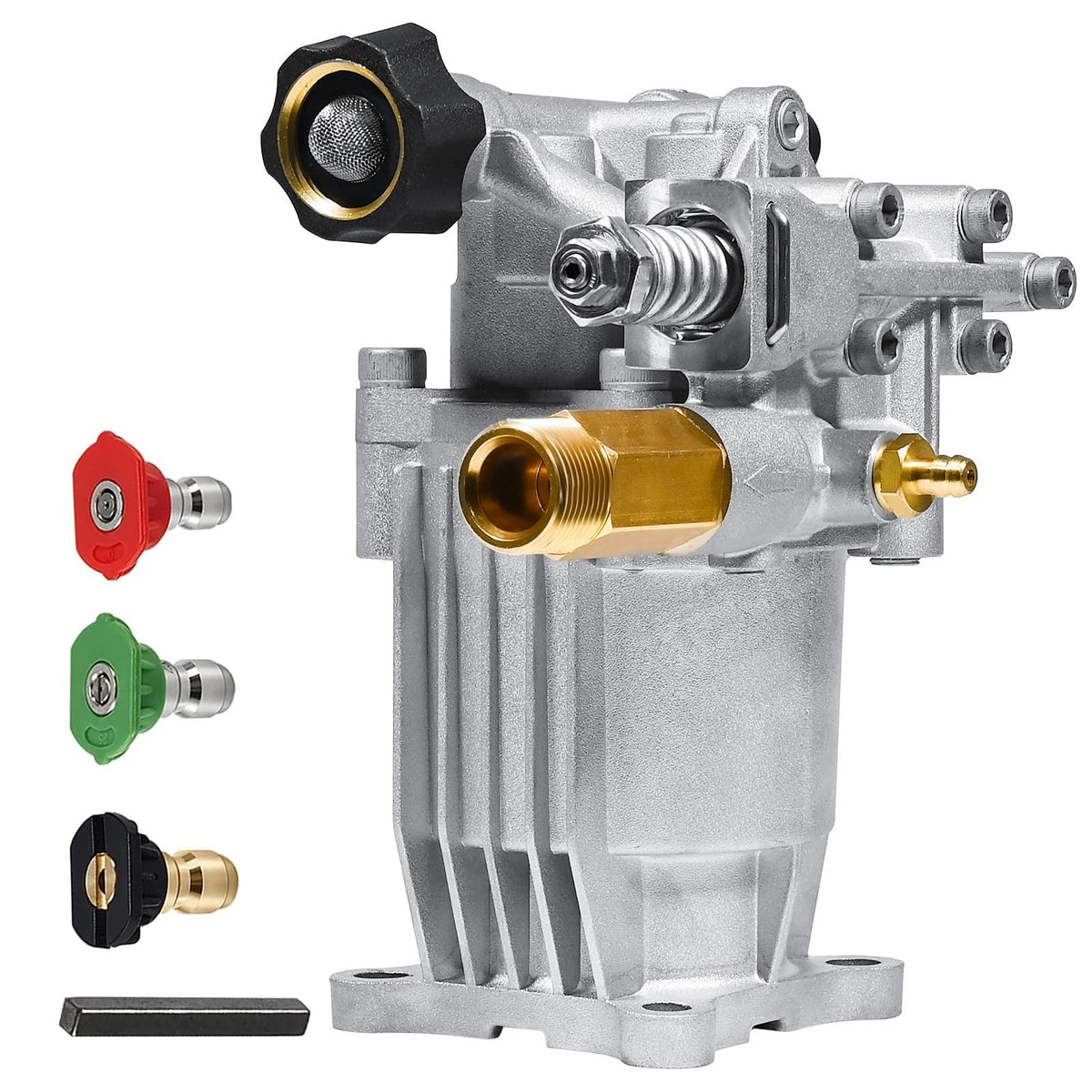 3/4" Shaft Horizontal Pressure Washer Pump for 2600-3300 PSI (No Years)