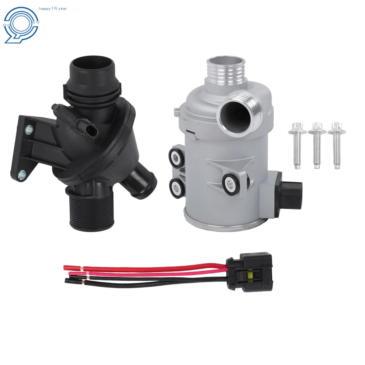 Electric Water Pump & Coolant Thermostat for BMW X3 X4 (2011–2017)