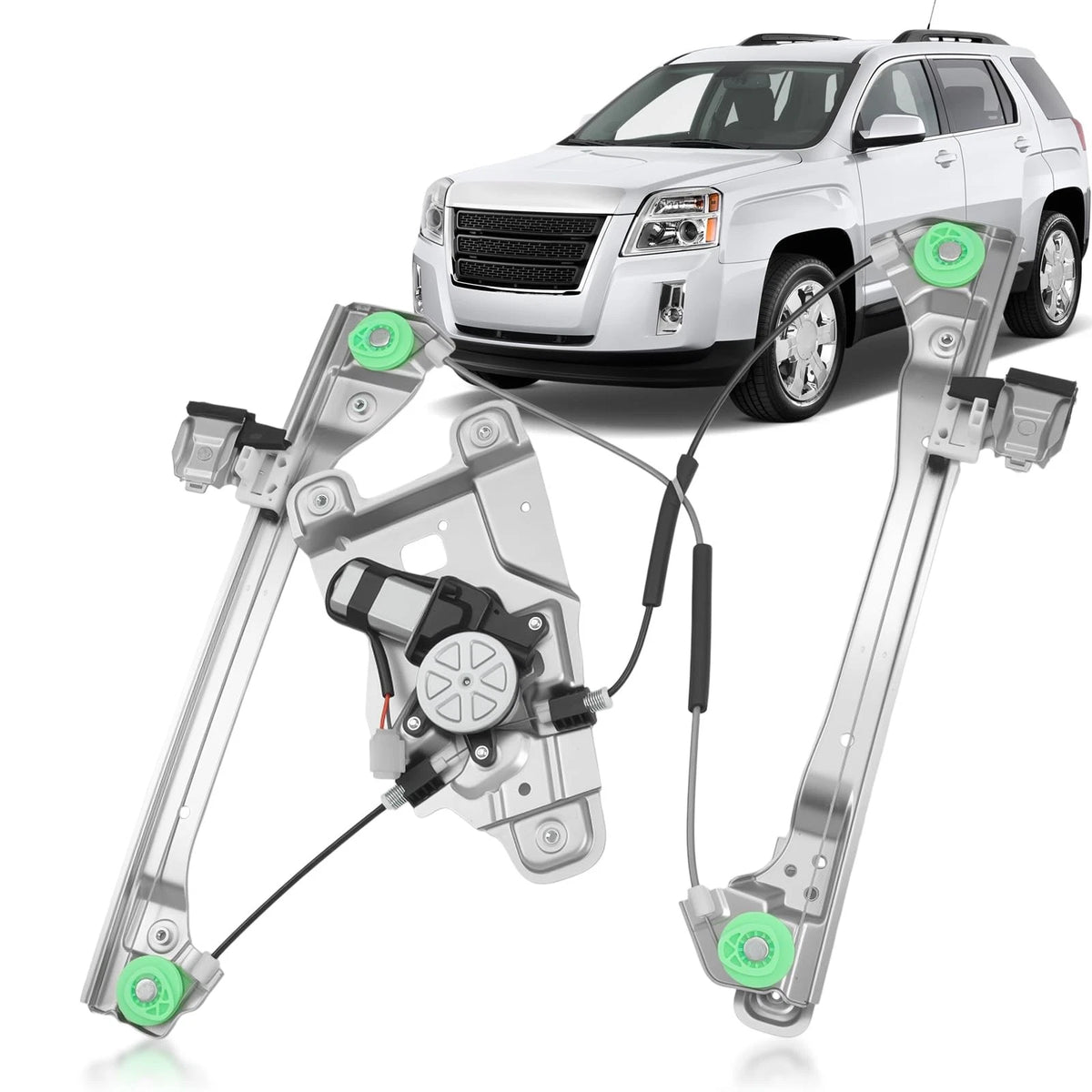 Power Window Regulator & Motor for Chevy Equinox, GMC Terrain (2012–2017)