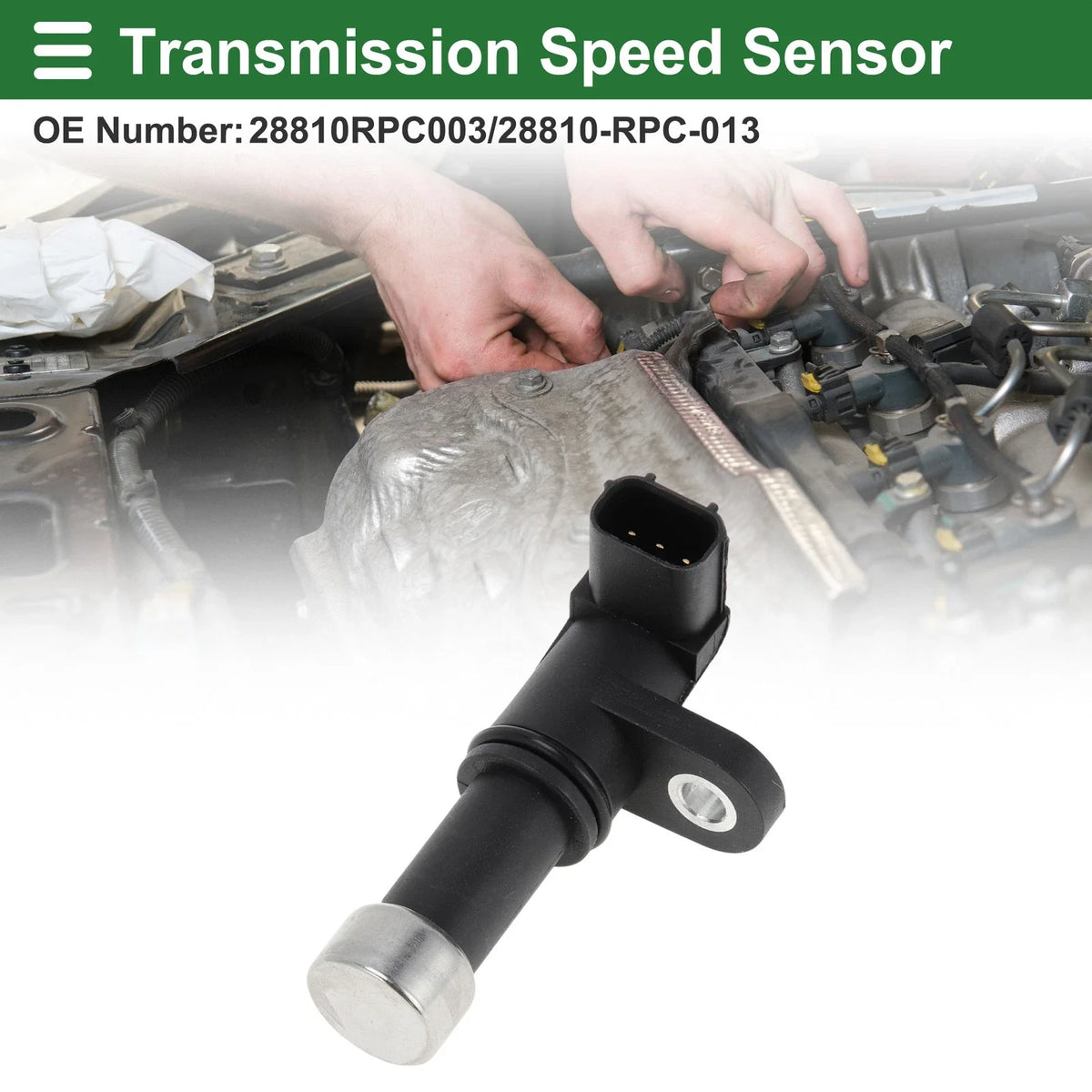 1 Pcs Transmission Speed Sensor No.28810-RPC-013 for Honda Civic X (2017)