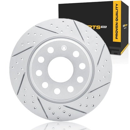 Brake Rotor Rear for Volkswagen GTI/Passat (2006–2010) ALX-PAU-DF-830-74055R-CLA4