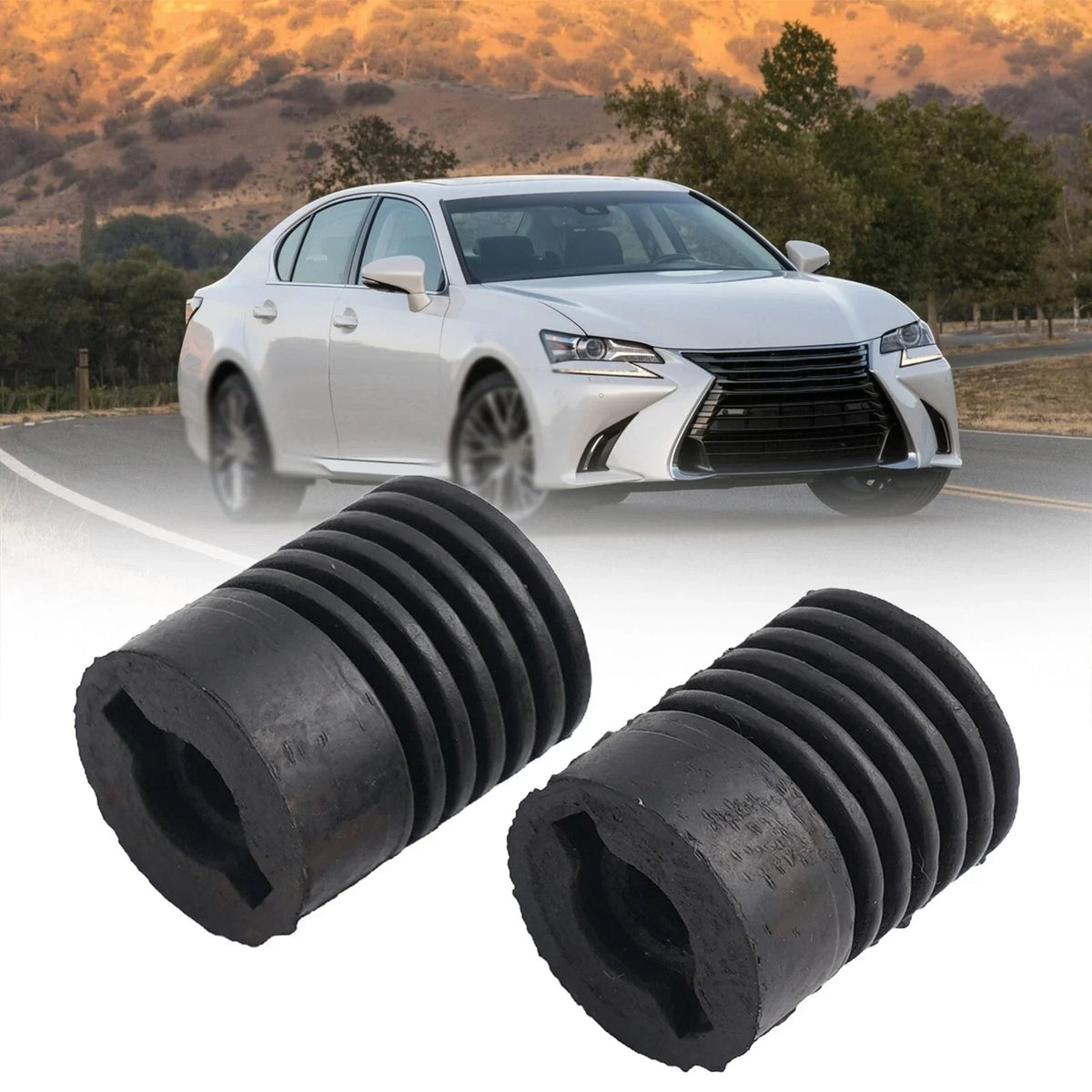 Hood Stopper Cushion Rubber Stopper Pad / 2Pcs / for Toyota 4Runner/Camry