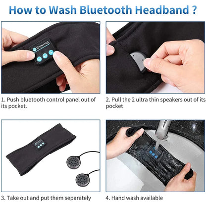 Sleep Headphones Bluetooth Sleeping Headband for Universal Fit (2010–2023)
