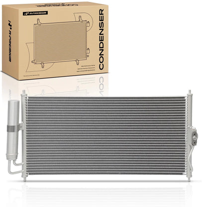 A-Premium A/C Condenser w/ Receiver Dryer for Nissan Sentra (2002–2004) 921104Z010, 3099