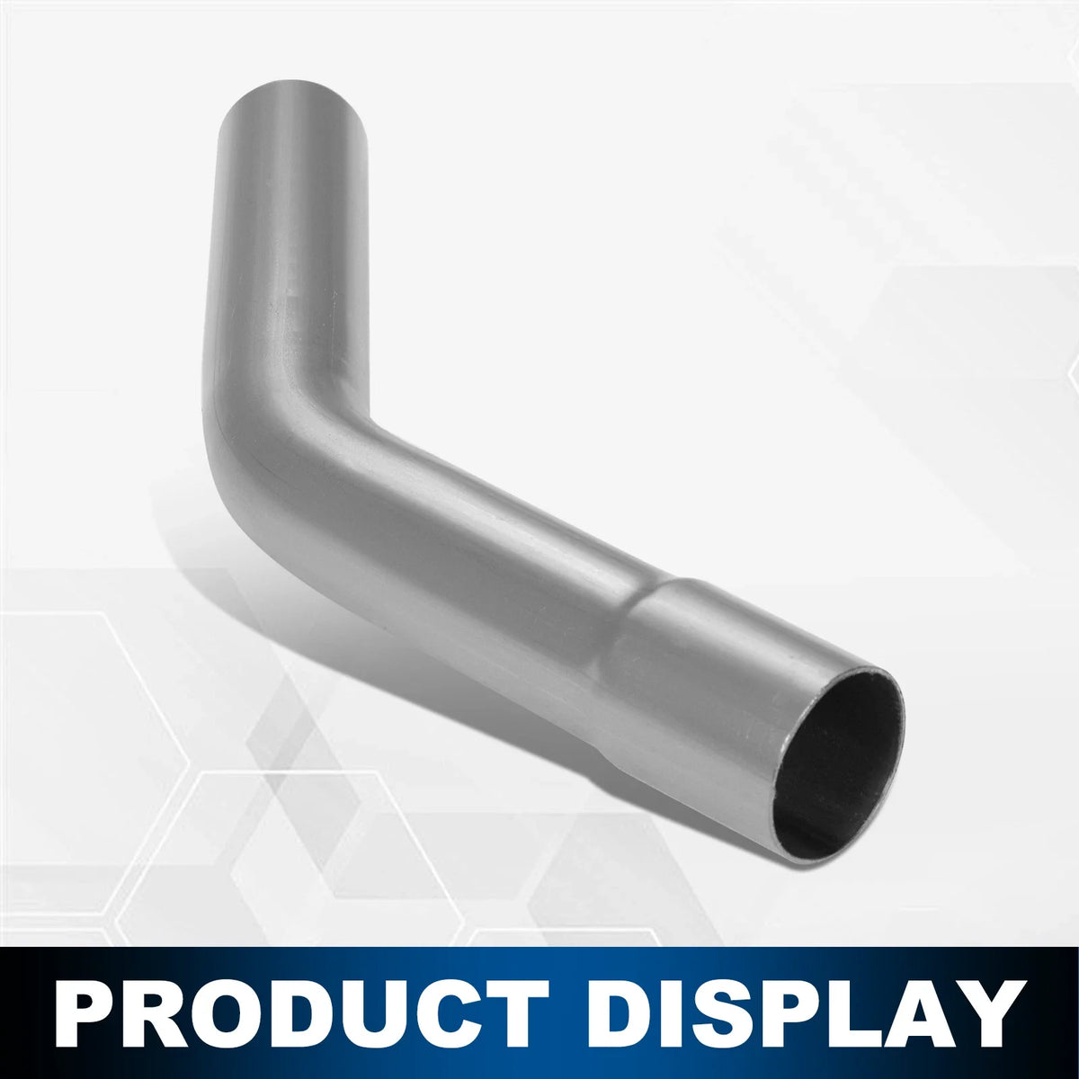22Pcs 2.5" OD Mild Steel Mandrel U-Bend Exhaust Pipes for Universal