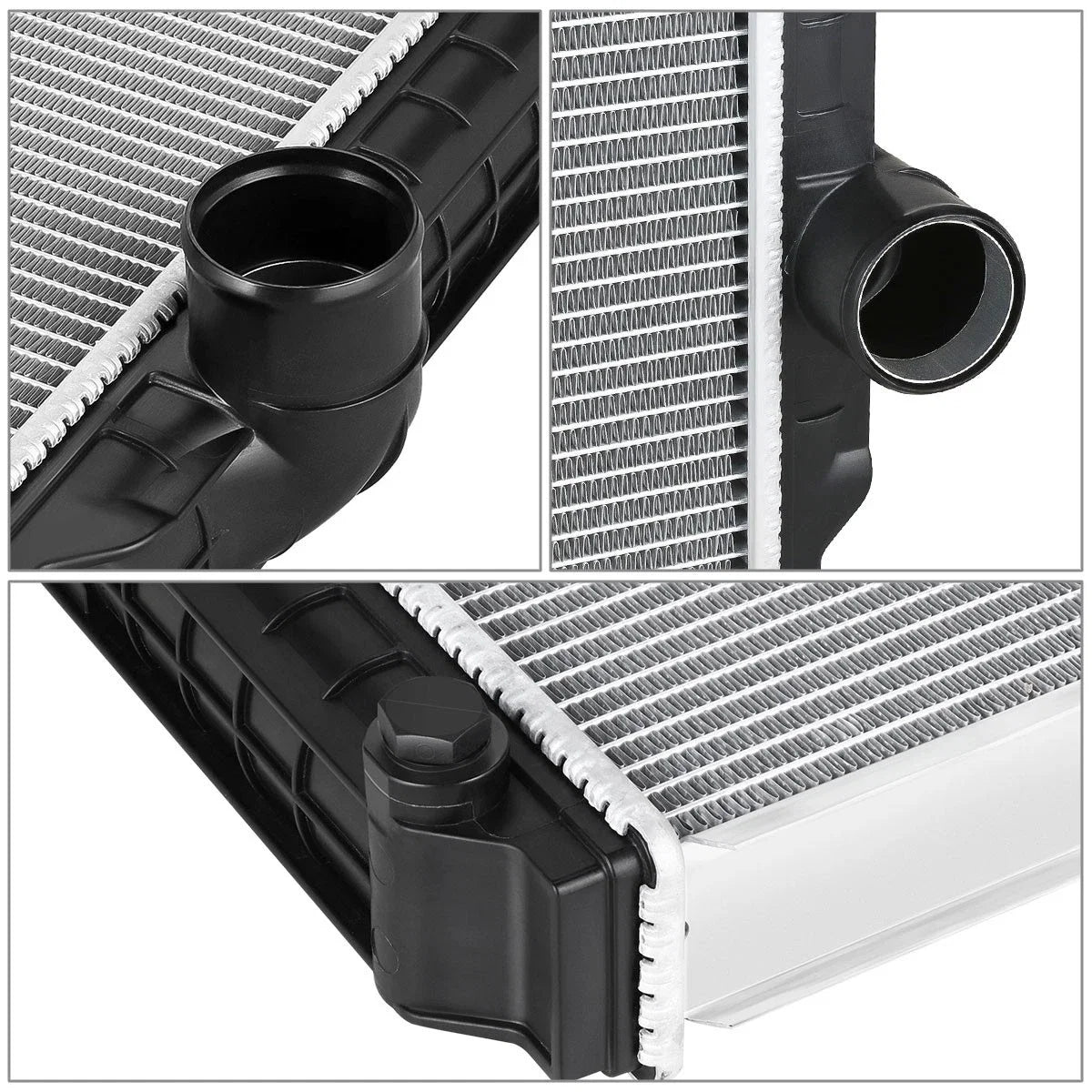 Aluminum Core 2-Row Radiator for International 5070/5900i/5600i/5500i/5000 (1996–2004)