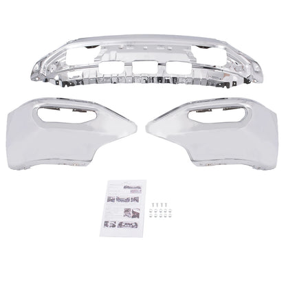 Chrome Front Bumper Face Bar for GMC Sierra 1500 (2016–2018)
