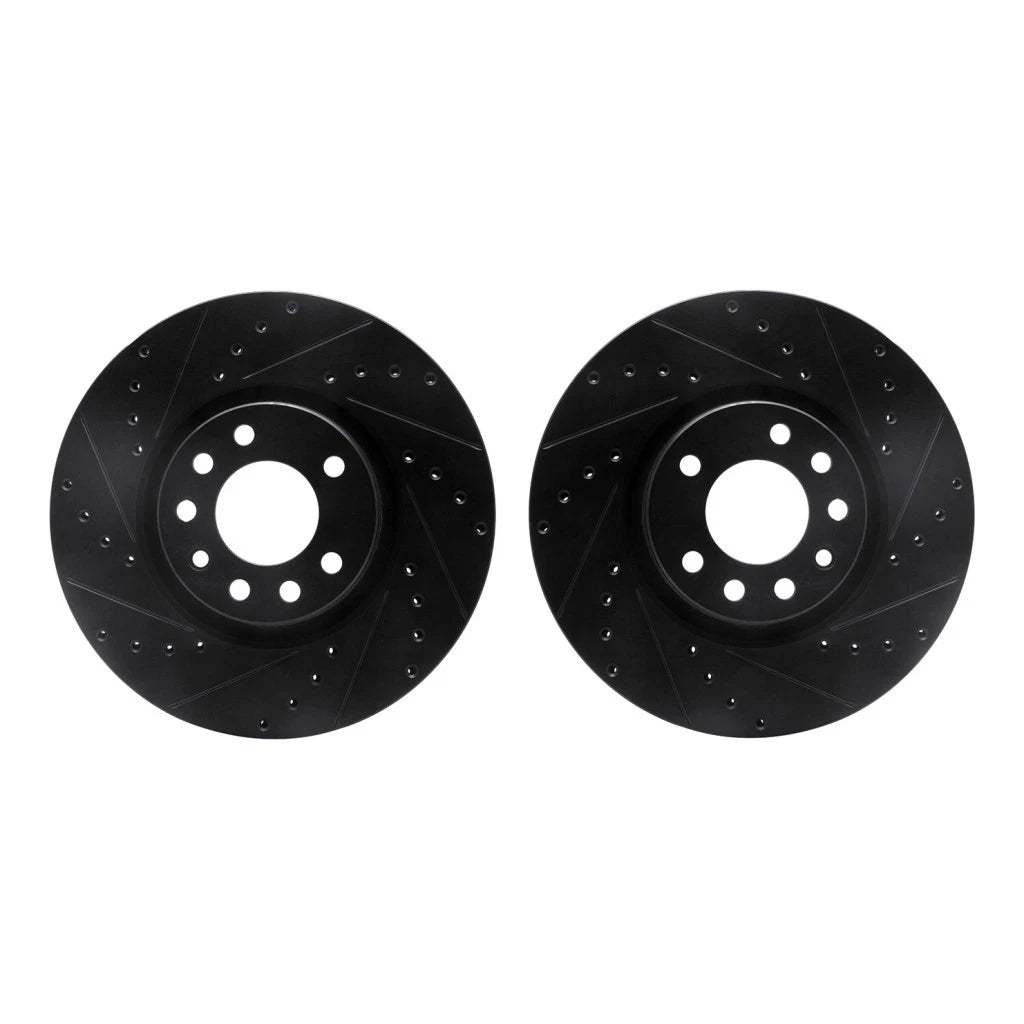 Rotor Set for Chevy Astra (2004–2008) | Drilled and Slotted | ALX-PAU-DF-8002-65003-CLA2