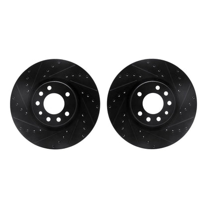 Rotor Set for Chevy Astra (2004–2008) | Drilled and Slotted | ALX-PAU-DF-8002-65003-CLA2