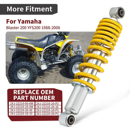 2X Rear Shock Absorber for Yamaha Blaster YFS200 (1988–2006) 2XJ-22210-20-P1