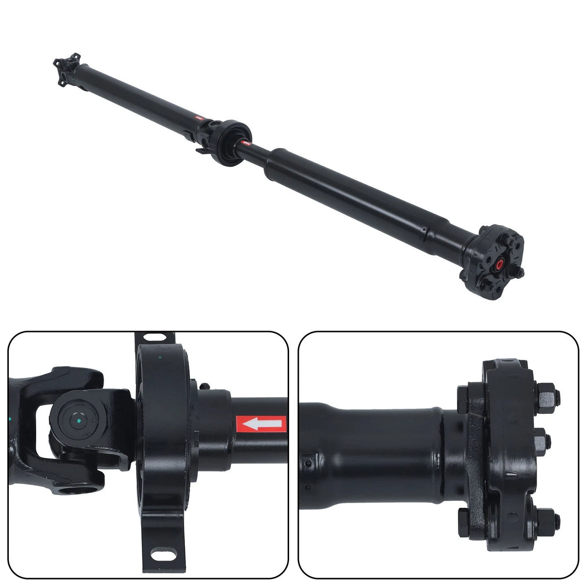 Rear Driveshaft Prop Shaft Assembly for BMW 325i 328i (2004–2013) 26107551207