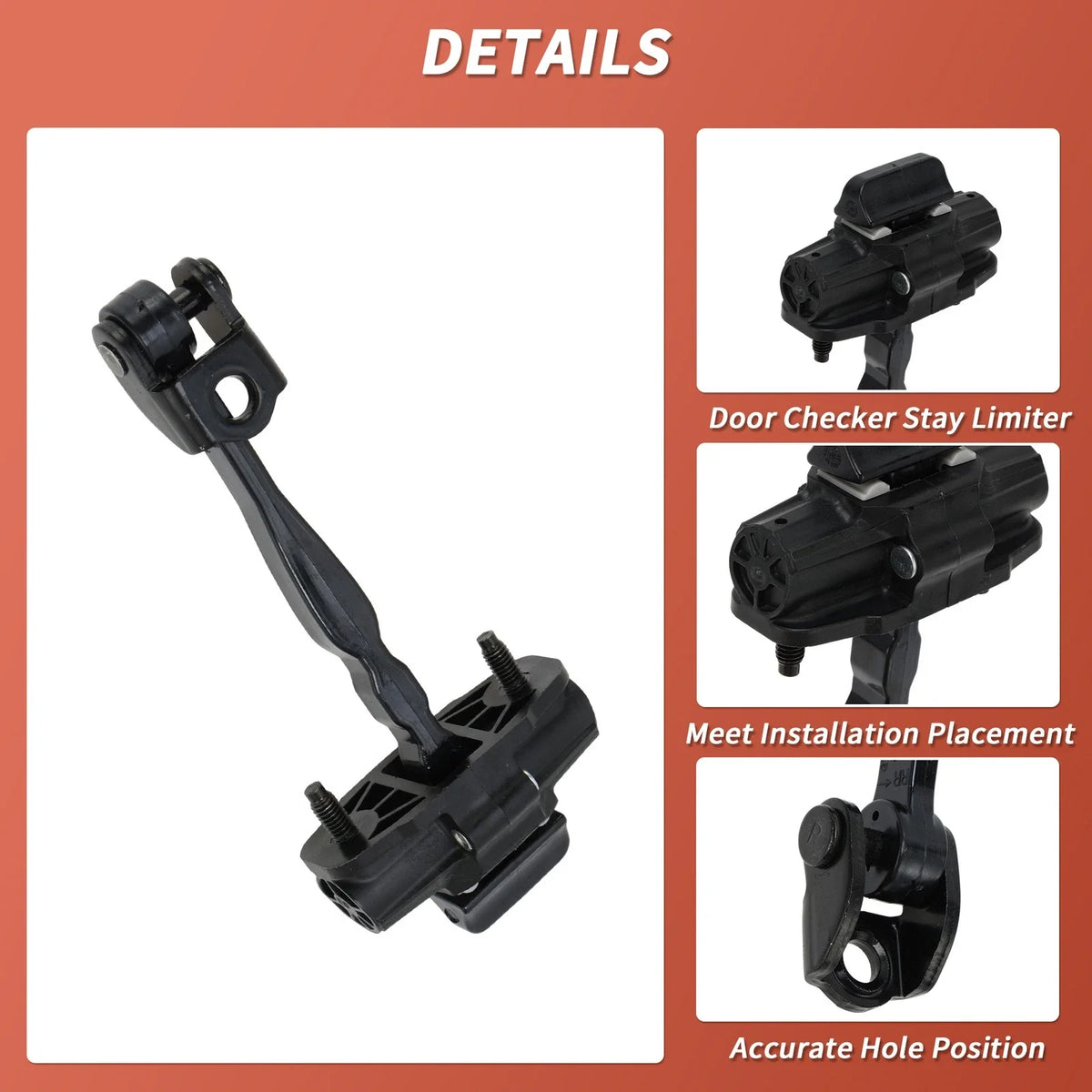 Rear Left/Right Door Check Strap for Ford Escort (2015–2017) No. ED8BF27200AC