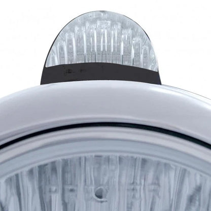 Headlight Assembly with LED Turn Signal for Black Guide 682-C Style (2009–2018)