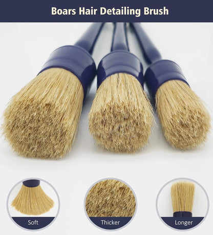 3X Car Detailing Brush Set for Ultra Indigo (yw p 00076 v 2)