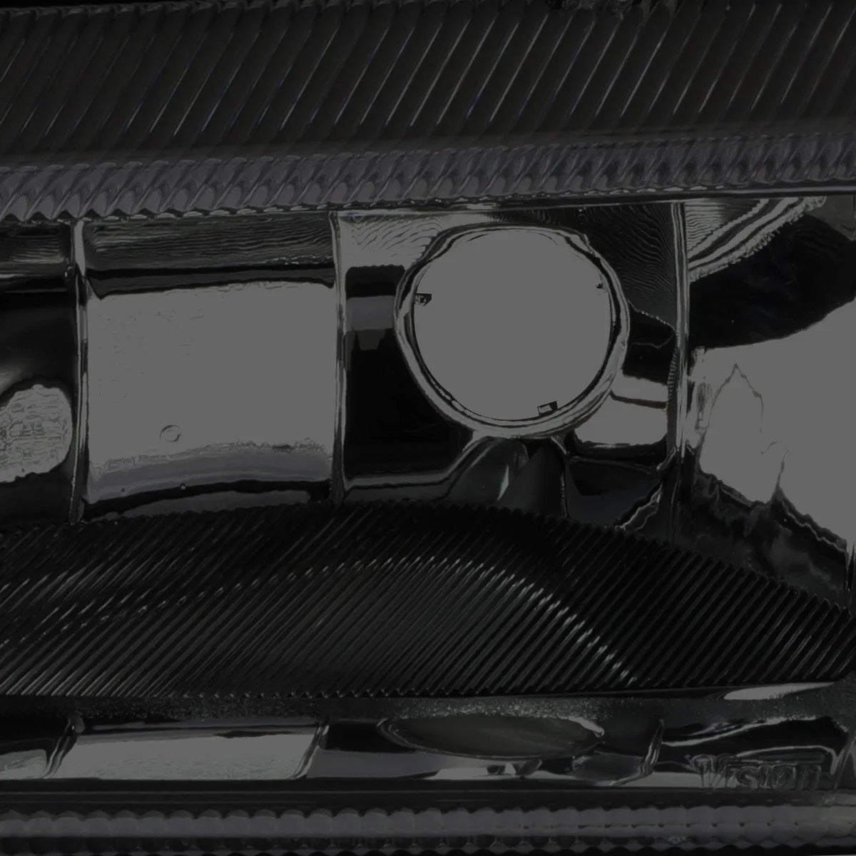 Set of 2 Smoked Housing Headlights for Dodge Stratus (1995–2000)