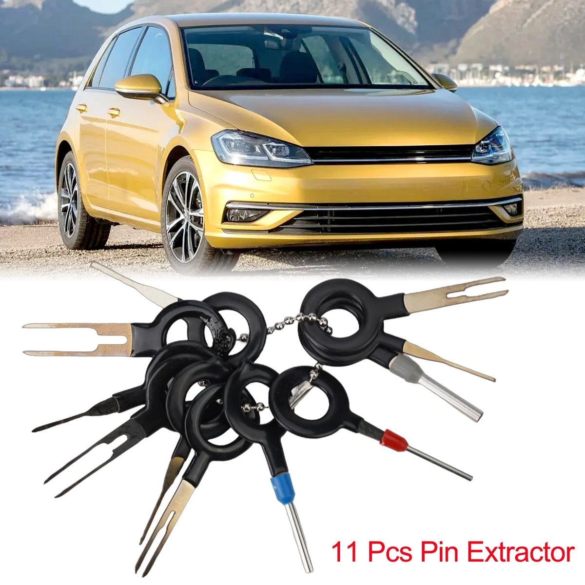 Car Terminal Removal Tool Kit - Aluminum Alloy Wire Terminal Removal Tool