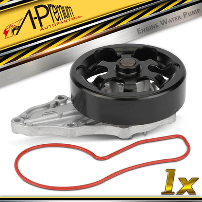 Water Pump with Gasket for Honda CR-V (2012–2016) Civic (2012–2015) Acura ILX (2013–2015)