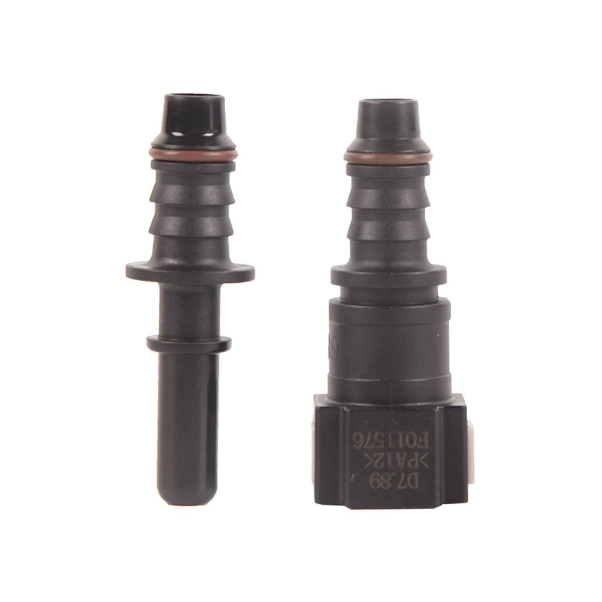 Straight Nylon Fuel Line Hose Connector for SAE 5/16 (8mm) Vehicles