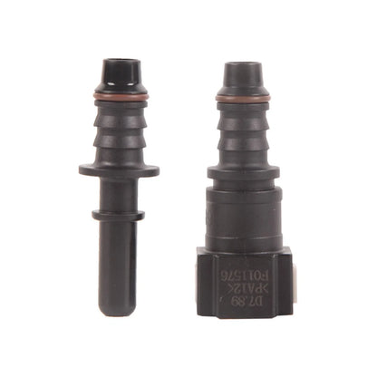 Straight Nylon Fuel Line Hose Connector for SAE 5/16 (8mm) Vehicles