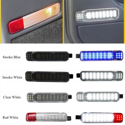 2X LED Door Courtesy Light for Chevy Silverado Suburban Tahoe GMC Sierra Yukon