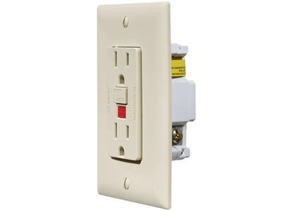 Dual GFCI Outlet with Cover Plate for RV Designer S803