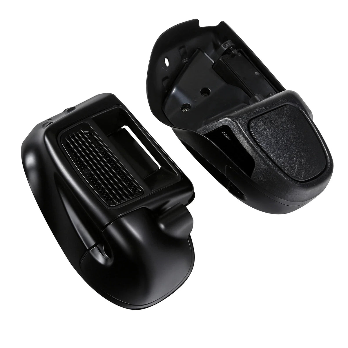 Lowers Vented Fairing for Harley Touring Glide (2014–2025) Black Denim