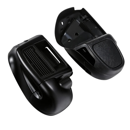 Lowers Vented Fairing for Harley Touring Glide (2014–2025) Black Denim