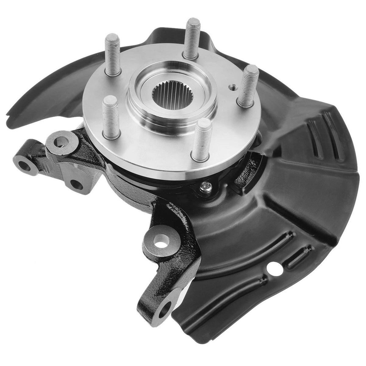 2X Front Steering Knuckle & Hub Bearing Assembly for Kia Optima (2011) - 517152T010, 517503K000, 698-459, 698-458