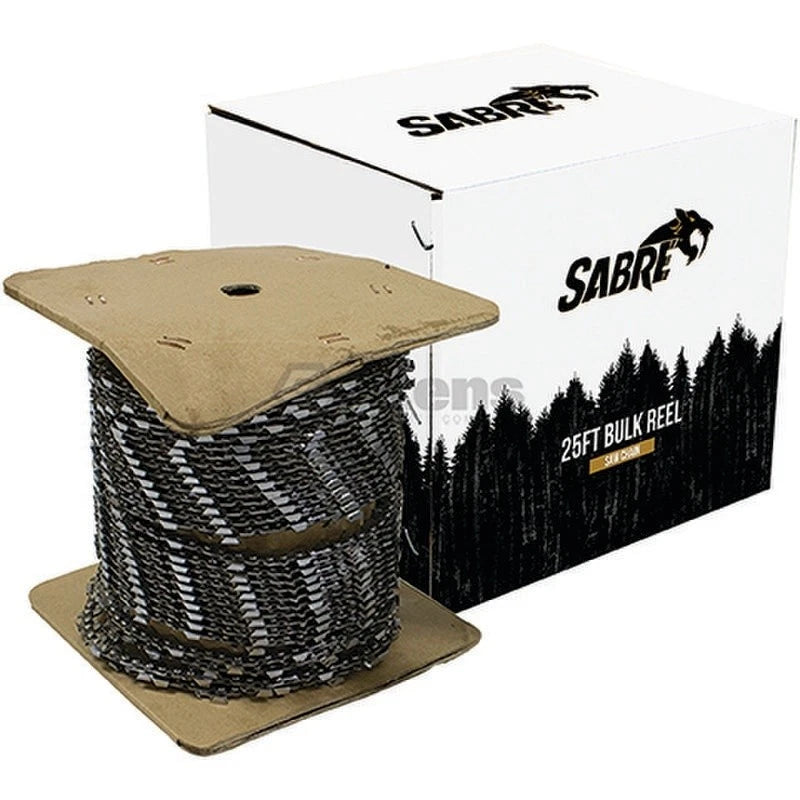 Sabre Chain Reel for Oregon 25' (A3EP-025U, A3EP25R, 75DG-025U, 63A25R, STENS 090-5256)