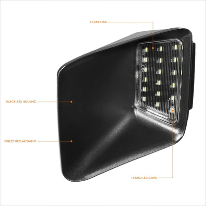 2X Waterproof SMD LED License Plate Lights for Colorado/Canyon (2004–2012)