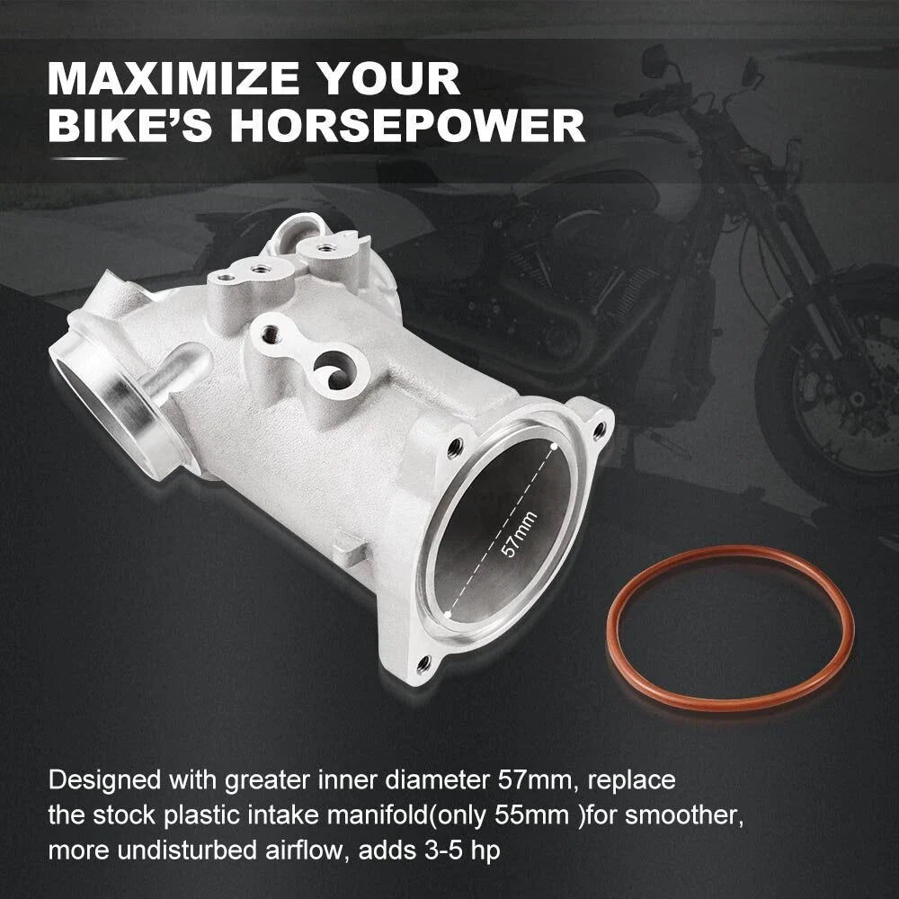 57mm Air Intake for Harley CVO Street Glide FLHXSE (2017–2022)