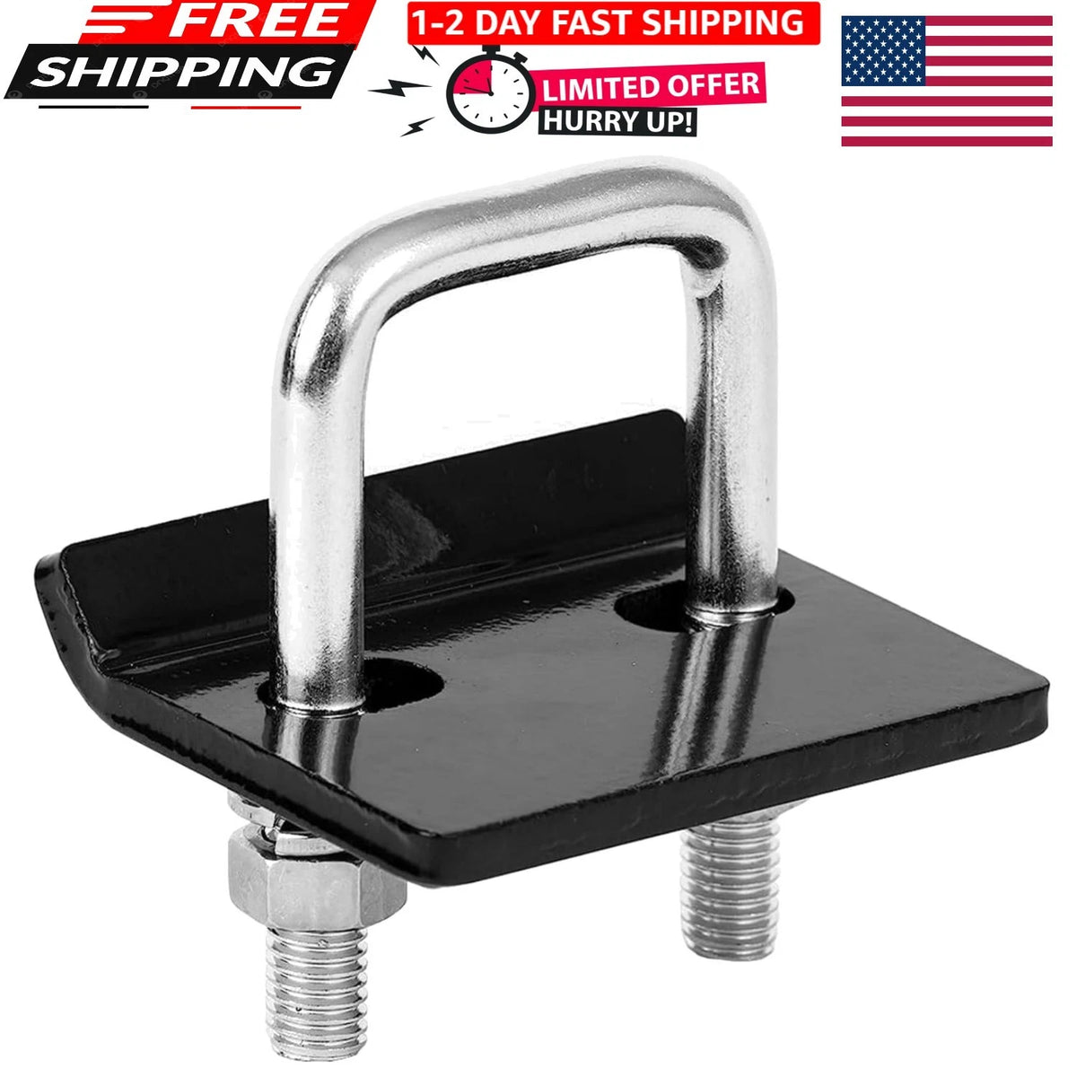 Hitch Stabilizer for 1.25" & 2" Trailer Hitches (Reduces Rattle)