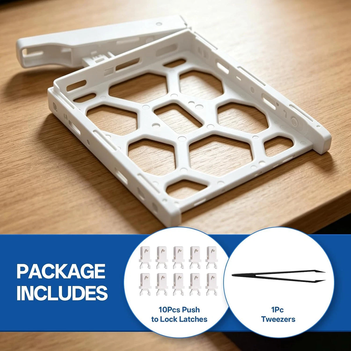 10Pcs Push to Lock Latches for Synology Type D3 D5 D6 Trays