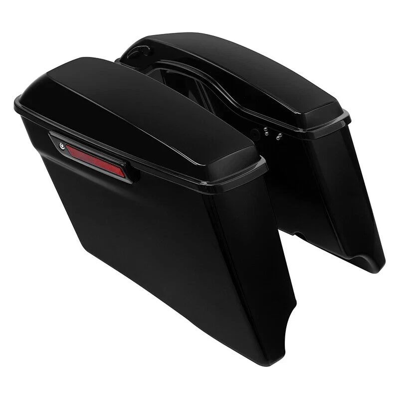4" Stretched Saddlebags & Organizers for Harley Road Street Glide (2014–2023)