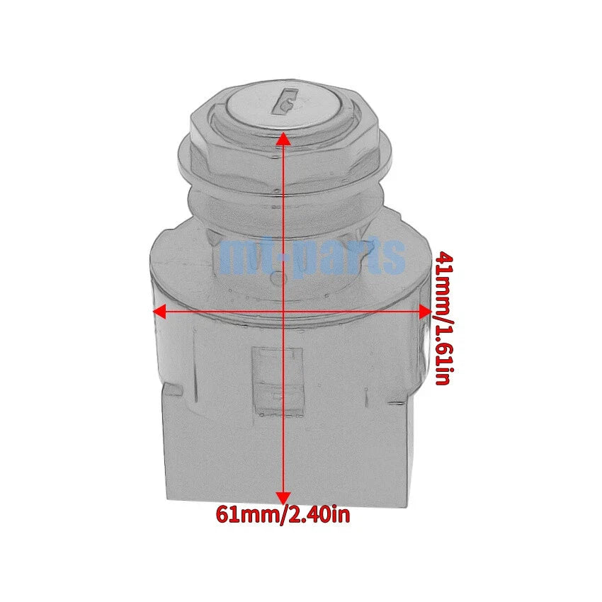 Set of 4 Position Ignition Key Switch for Polaris RZR XP1000 XP4 1000 (2017–2022) 4016058