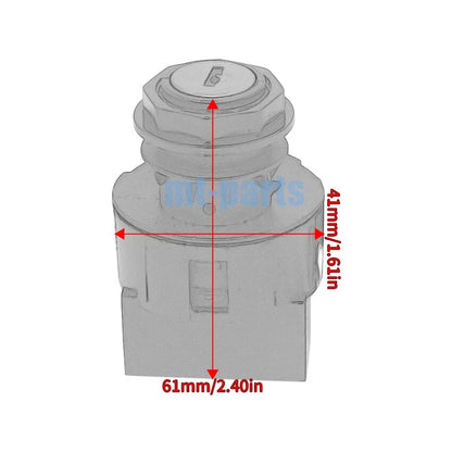 Set of 4 Position Ignition Key Switch for Polaris RZR XP1000 XP4 1000 (2017–2022) 4016058
