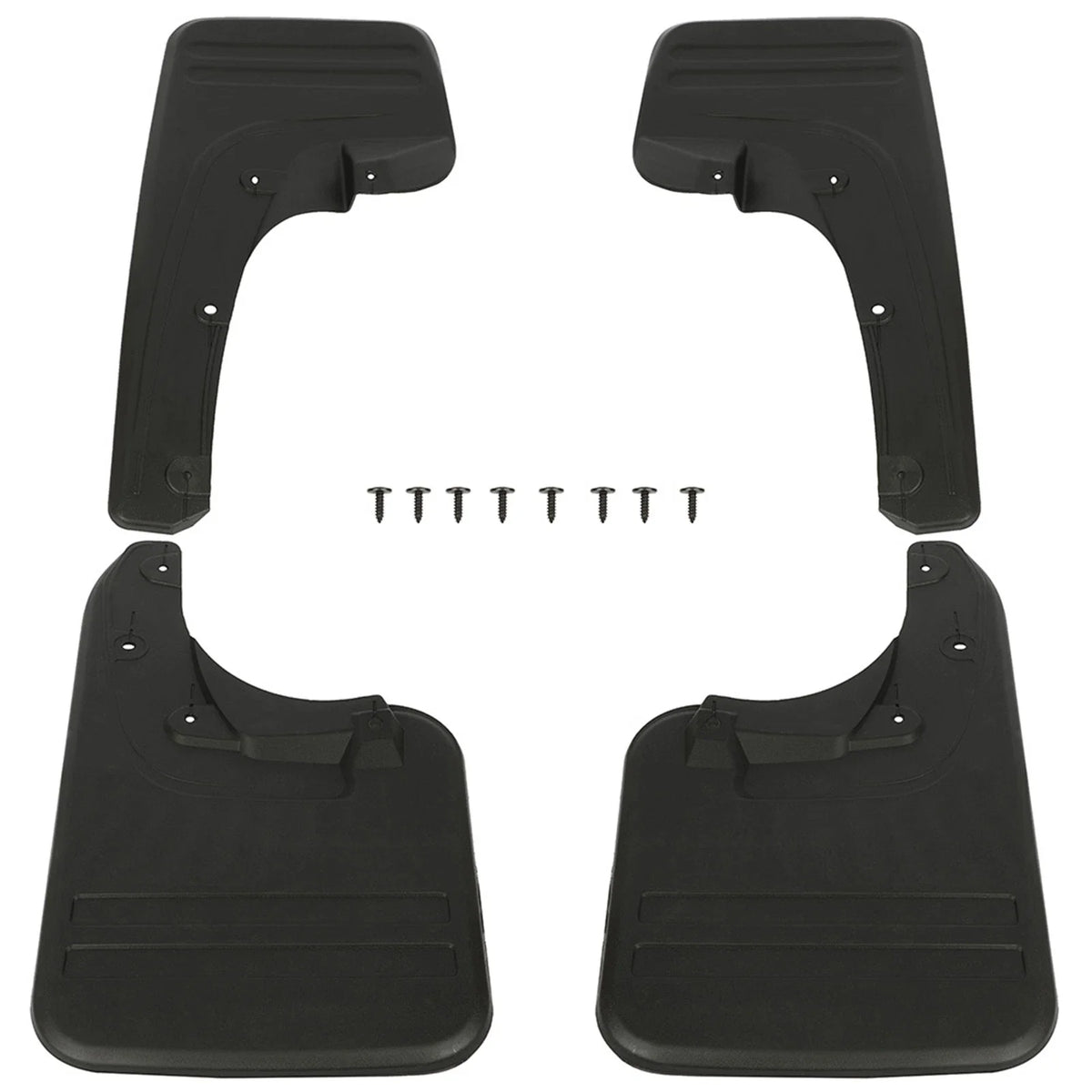 Set of 4 Mud Flaps Splash Guards for Toyota Hilux Vigo (2010–2014)