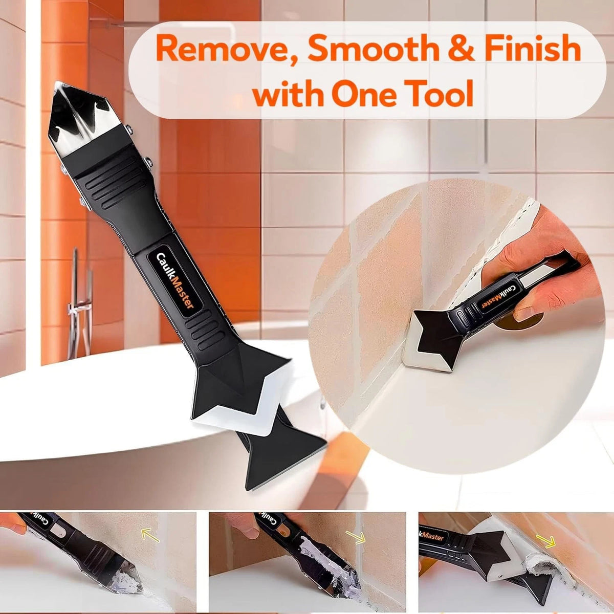 3X Silicone Caulking Tools for Sealant Finishing (No Part Numbers)