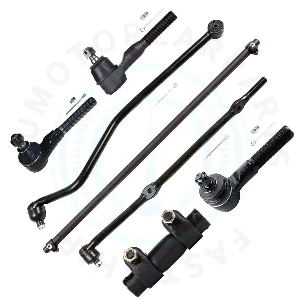 Set of 7 Tie Rod Ends & Sway Bar Links for Jeep Wrangler (1997–2006)