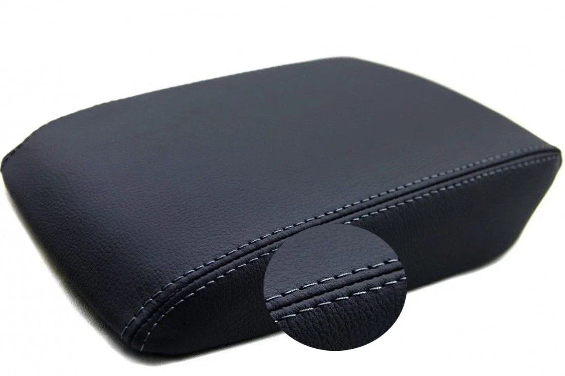 Center Console Armrest Cover for Acura TL (2004–2008) Gray PVC Leather