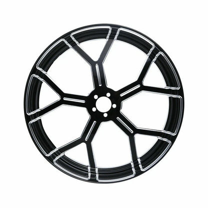 23" Front Wheel Rim for Harley Electra Glide (1997–2021) - Dual Disc Hub