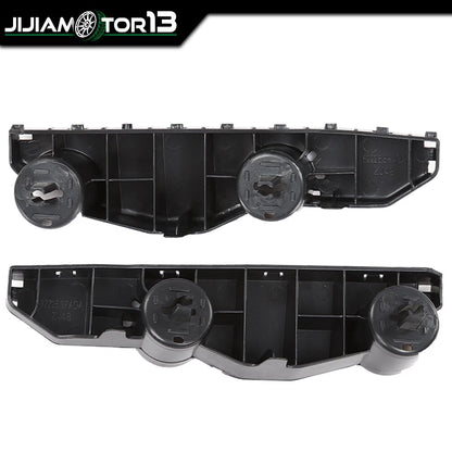 Set of 2 Front Bumper Brackets for Nissan Sentra (2013–2015) J-02BUN1657ABK, NI1033107, NI1032107