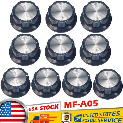 10X Boss Style Knob for Guitars, Ham Radios & FX Pedals