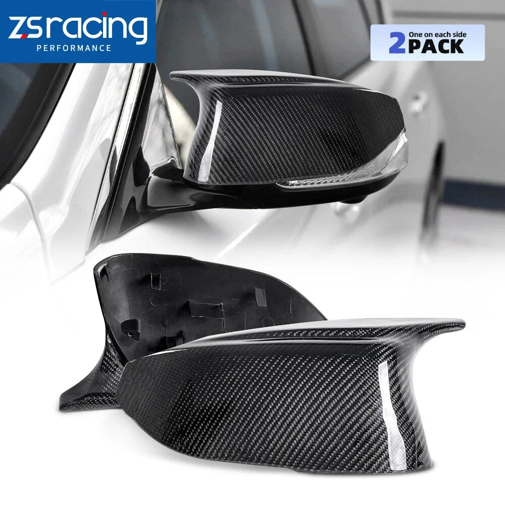 Carbon Fiber Rear Side Mirror Cover for Infiniti Q50 (2014–2018)
