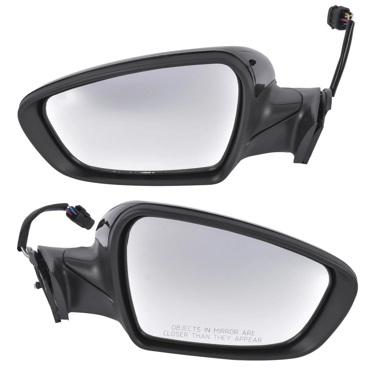 Set of 2 Heated Side Mirrors with Signal Light for Kia Forte Sedan (2014–2016)