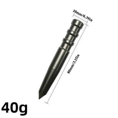5 Piece Manual Center Punch Set with Spring Loaded Mechanism for Wood & Metal